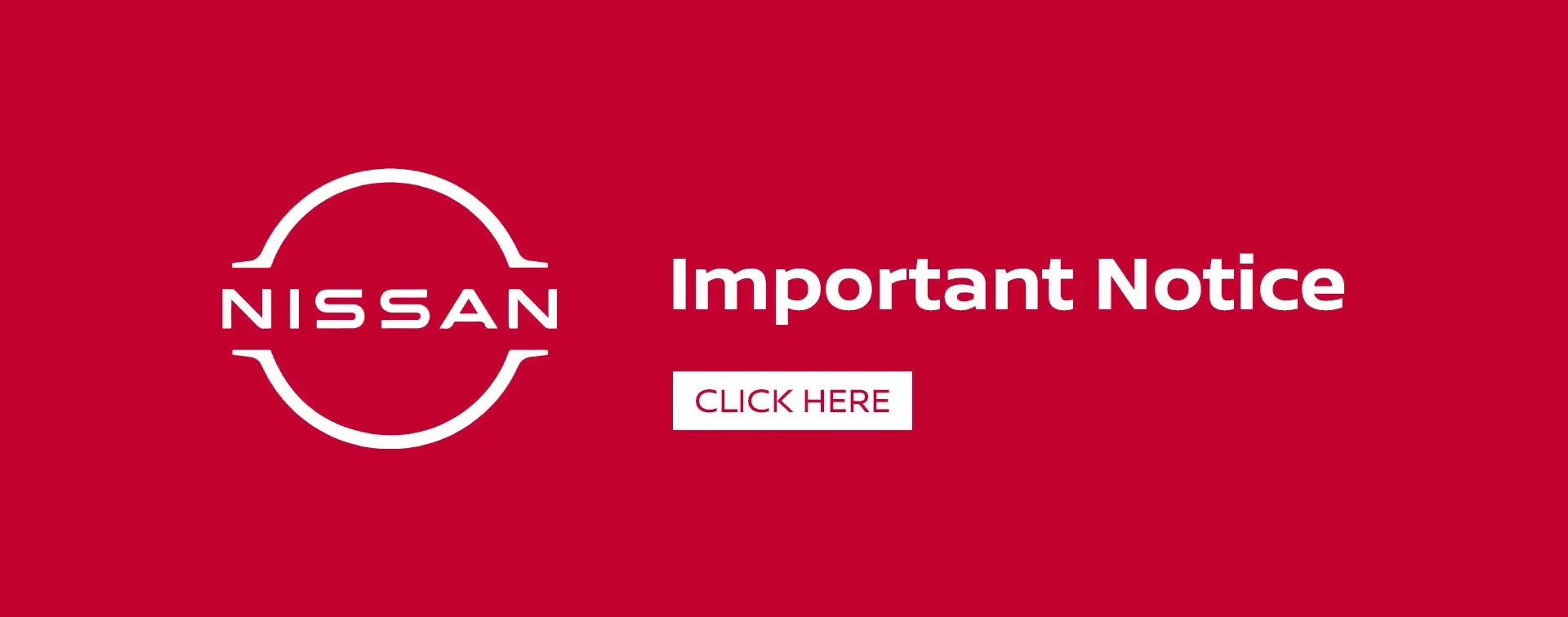 CMH Nissan Banner